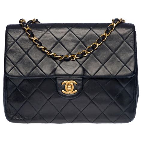 chanel small flap bag blue|chanel flap bag agneau.